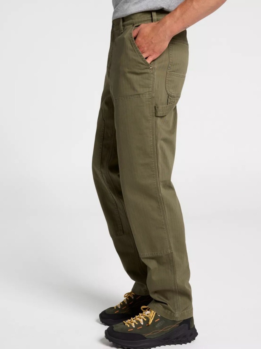 Alpine Design Men's Olive Utility Work Pants. Size 36/34